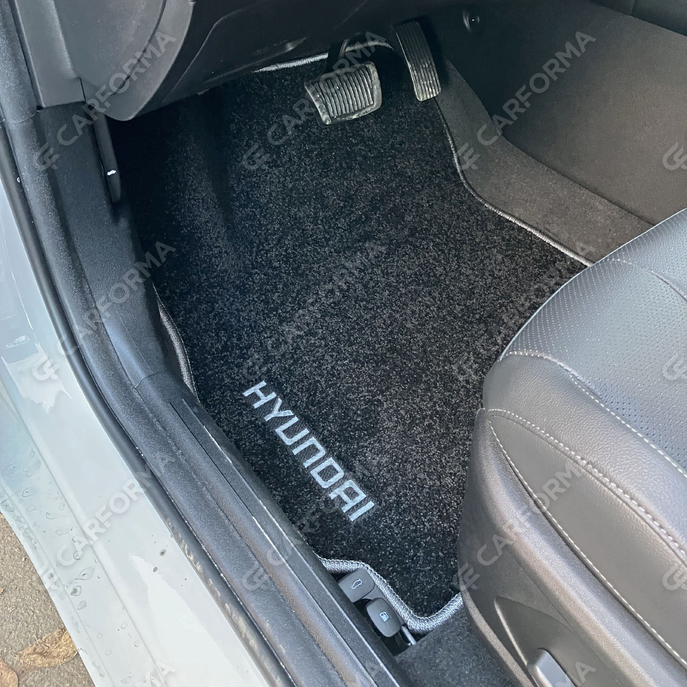 Ворсовые коврики на Hyundai Elantra 7 (CN7) 2020&nbsp;-&nbsp;2026 в Чебоксарах