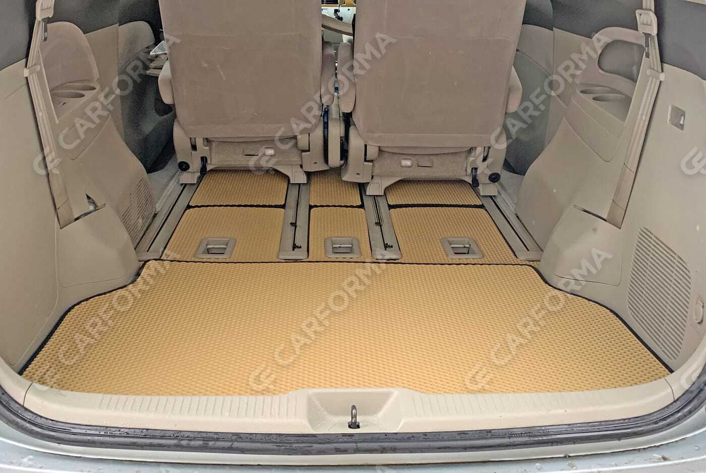 Ворсовые коврики на Toyota Estima III 2006&nbsp;-&nbsp;2019 в Чебоксарах