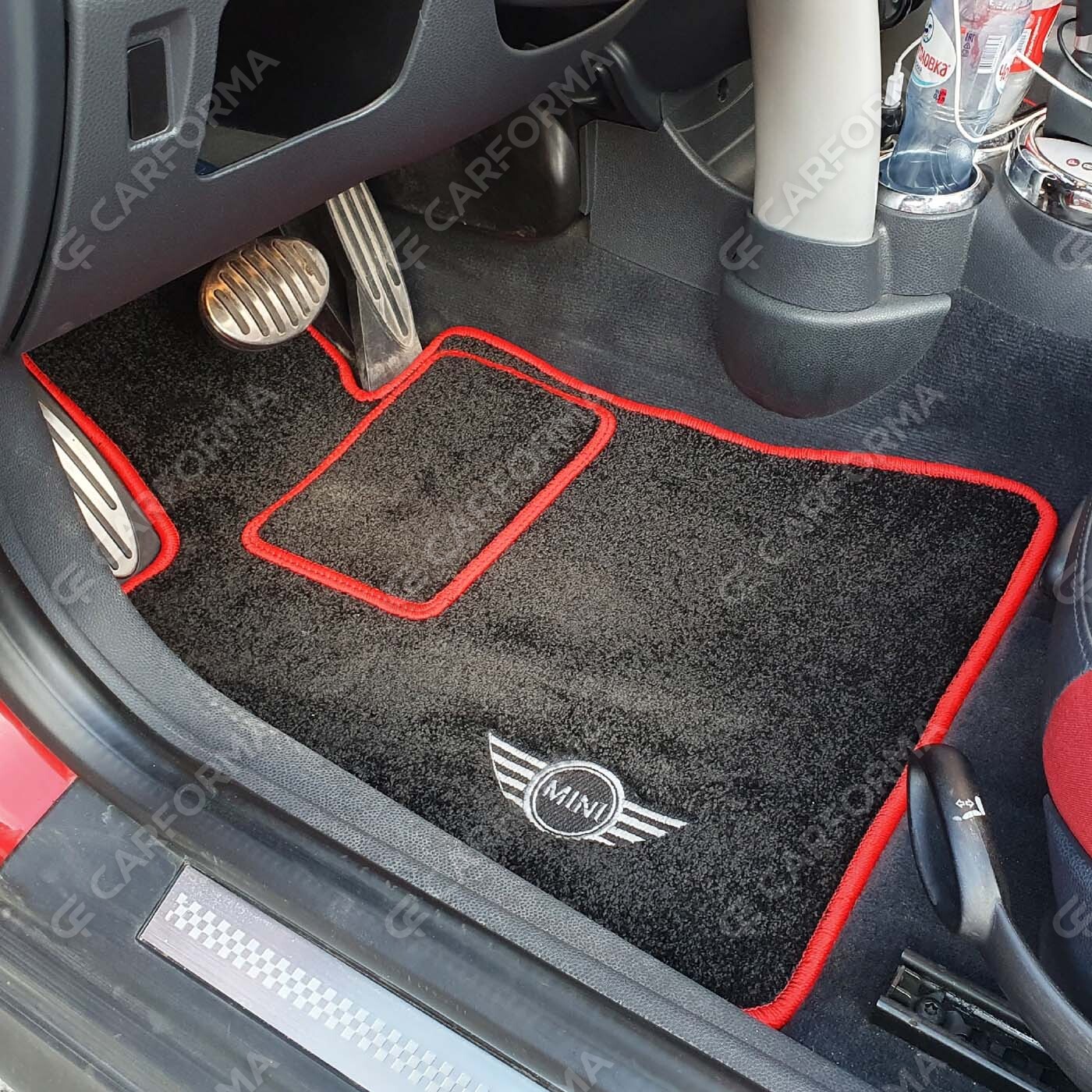Ворсовые коврики на Mini Cooper Hatch (R50/R53) 2001&nbsp;-&nbsp;2006 в Чебоксарах