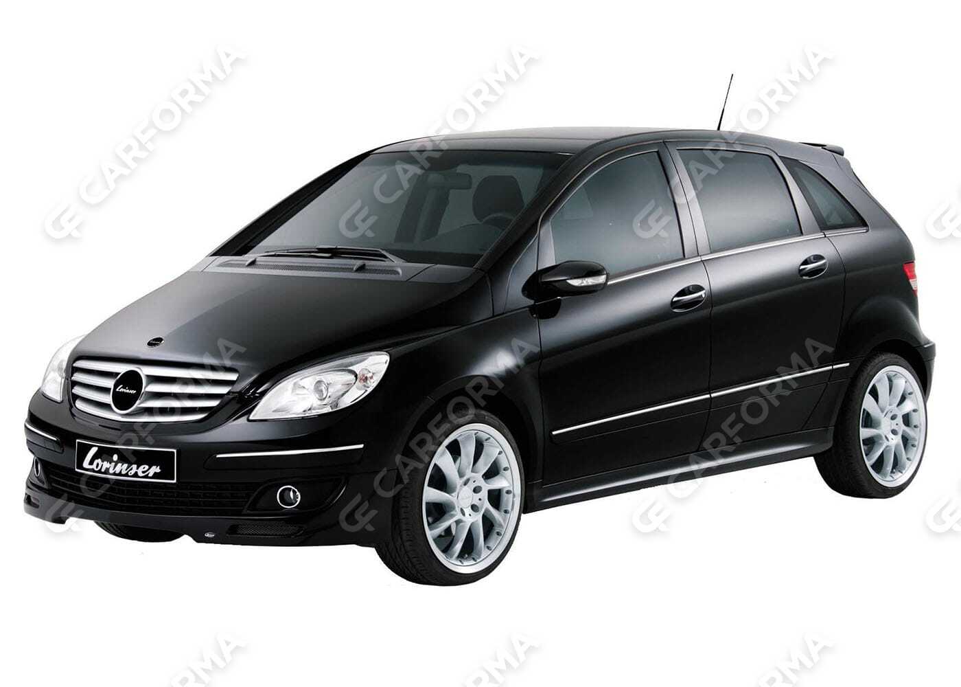 Ворсовые коврики на Mercedes B (W245) 2005&nbsp;-&nbsp;2012 в Чебоксарах