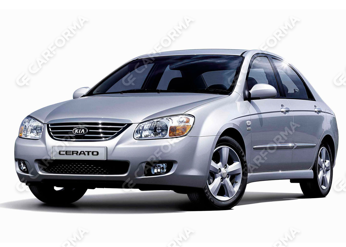 Ворсовые коврики на KIA Cerato I 2004&nbsp;-&nbsp;2008 в Чебоксарах