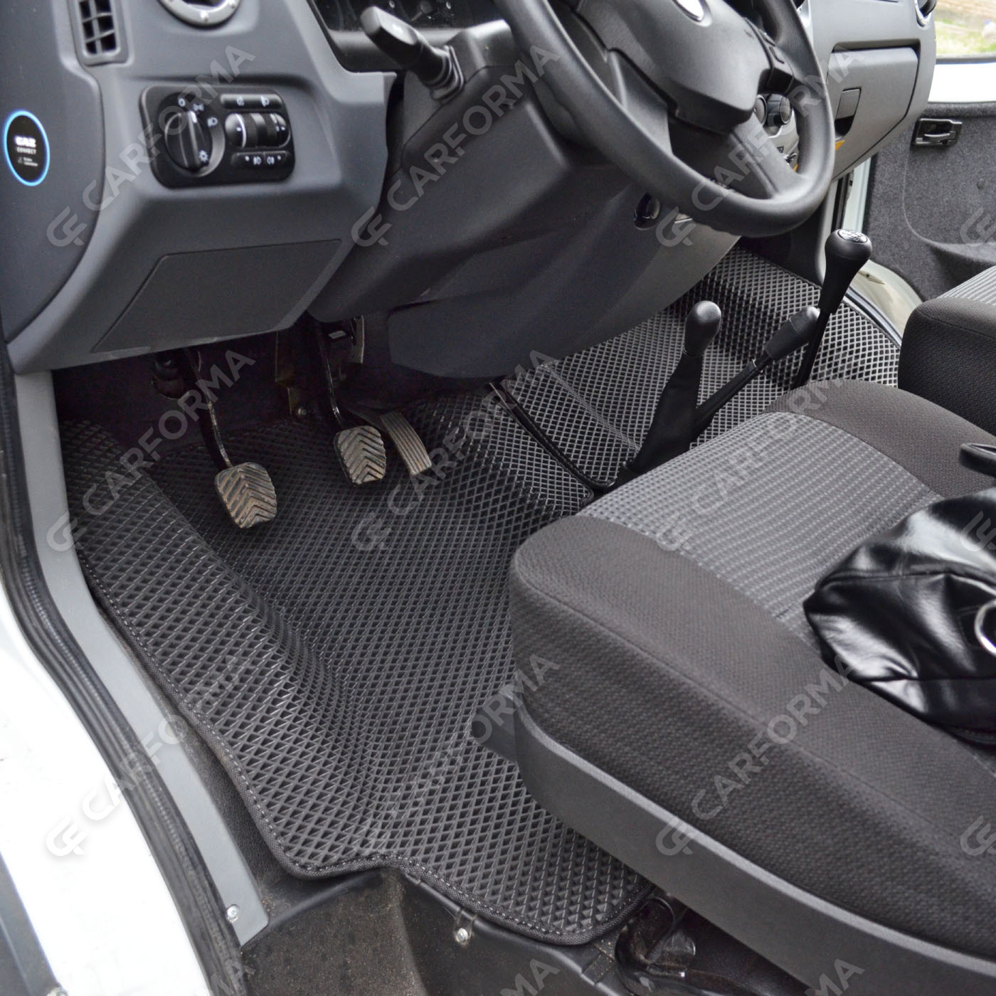 Ворсовые коврики на ГАЗ Соболь Комби грузопассажирский 1998&nbsp;-&nbsp;2026 в Чебоксарах