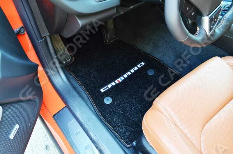 Ворсовые коврики на Chevrolet Camaro VI 2015&nbsp;-&nbsp;2024 в Чебоксарах