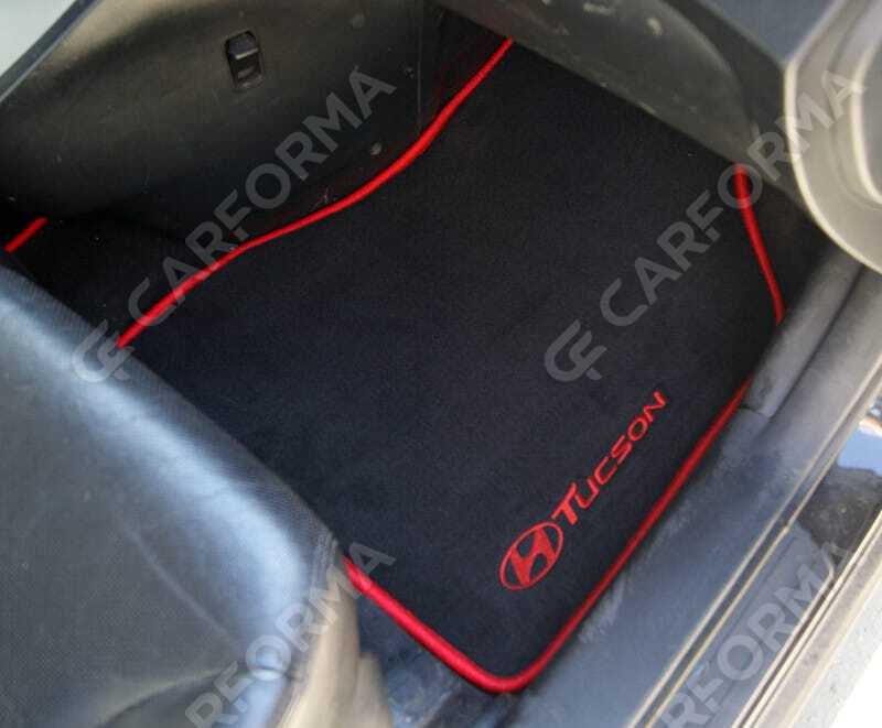 Ворсовые коврики на Hyundai Tucson I 2004&nbsp;-&nbsp;2010 в Чебоксарах