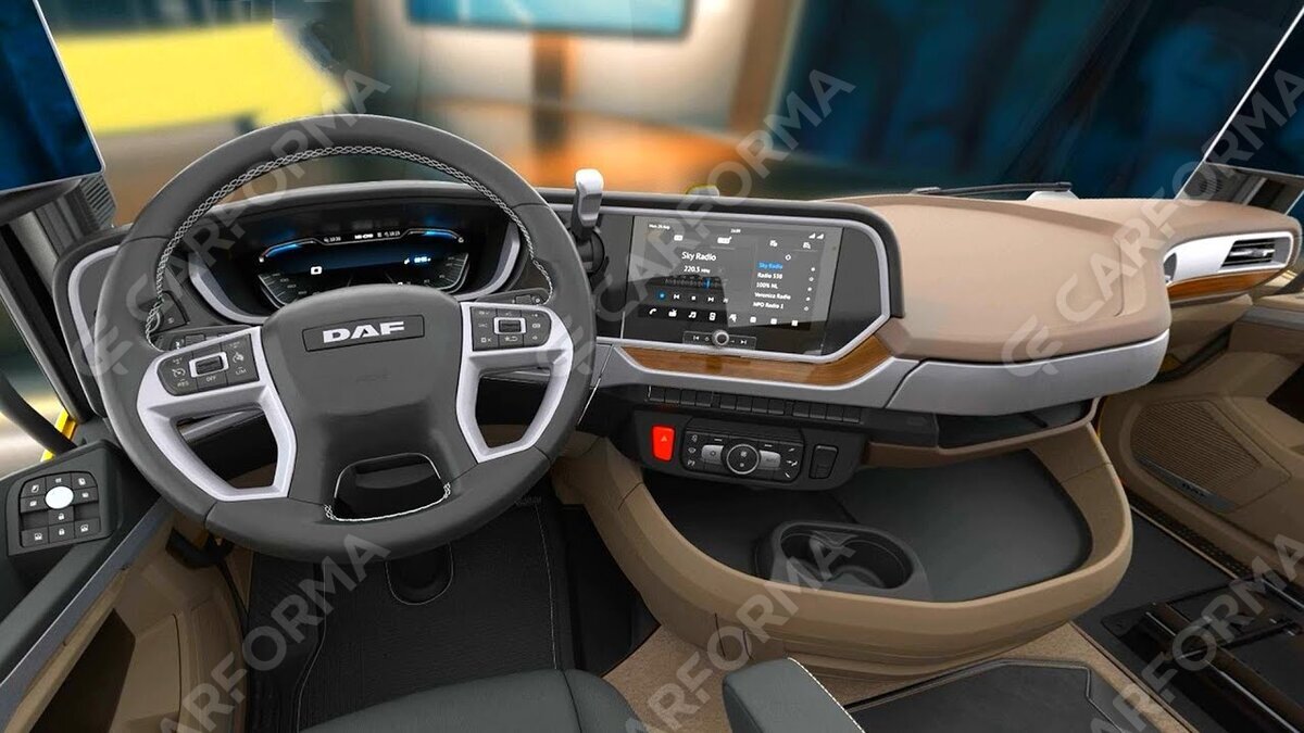 Ворсовые коврики на DAF XF, XG, XG+ 2021&nbsp;-&nbsp;2026 в Чебоксарах