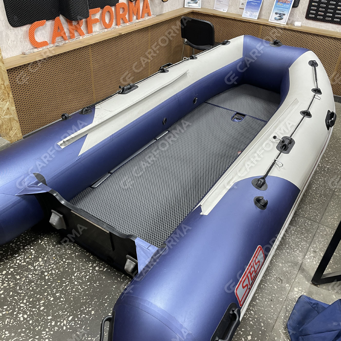 Ворсовые коврики на Лодки Хантер Стелс 355  в Чебоксарах