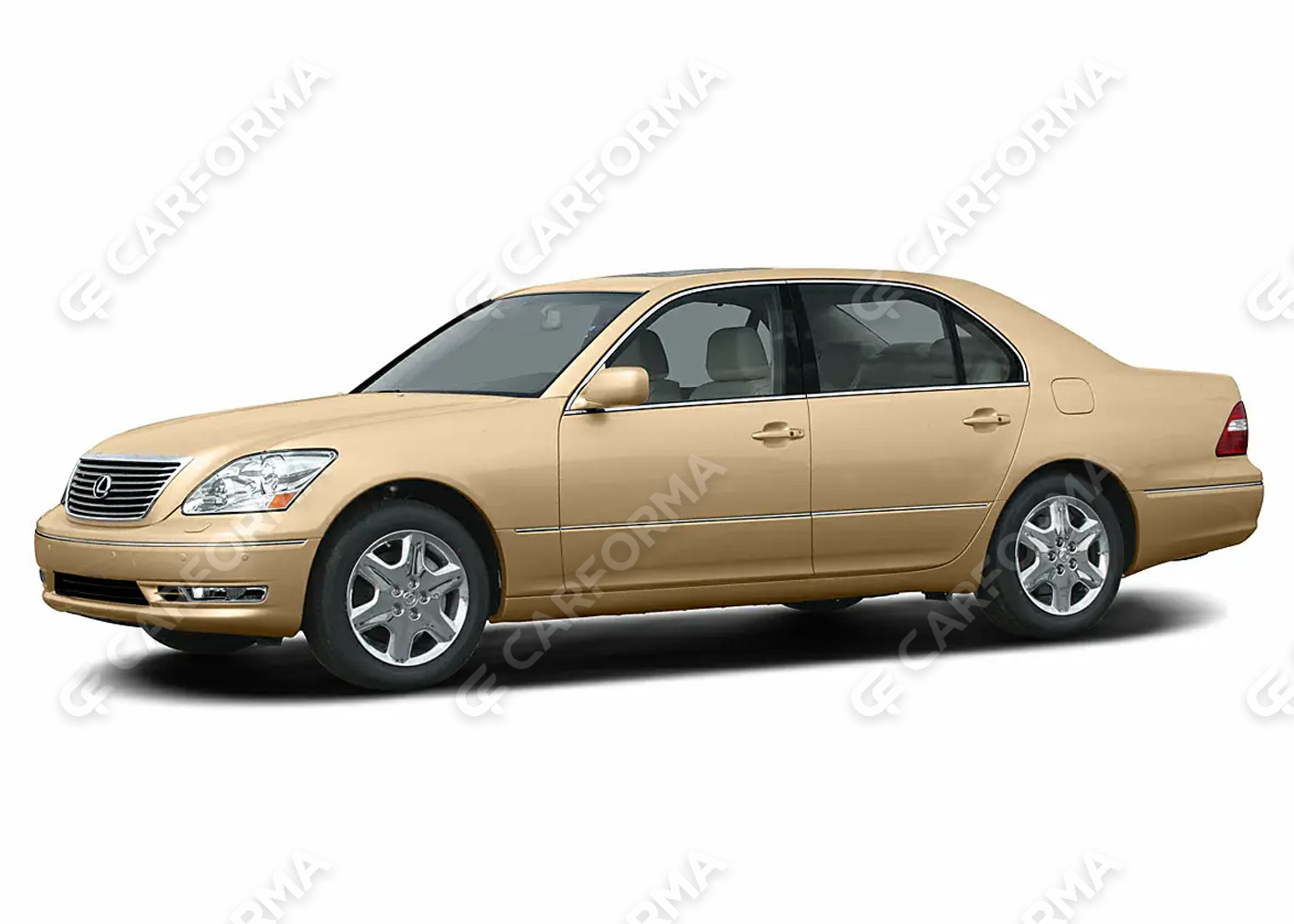 Ворсовые коврики на Lexus LS III 2001&nbsp;-&nbsp;2006