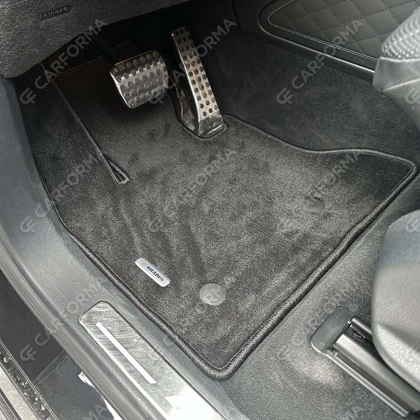 Ворсовые коврики на Mercedes G (W463, W465) 2018&nbsp;-&nbsp;2026 в Чебоксарах