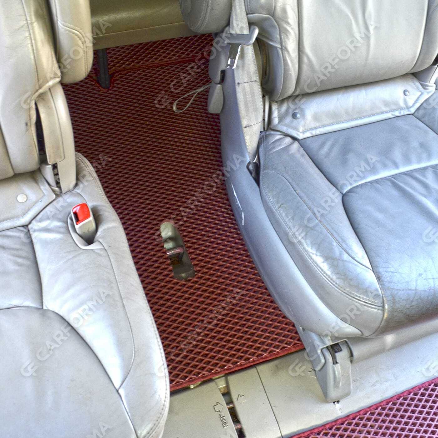 Ворсовые коврики на Toyota Sienna II 2003&nbsp;-&nbsp;2010 в Чебоксарах