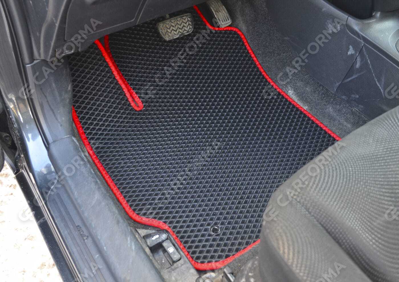 Ворсовые коврики на Toyota Yaris II 2005&nbsp;-&nbsp;2011 в Чебоксарах