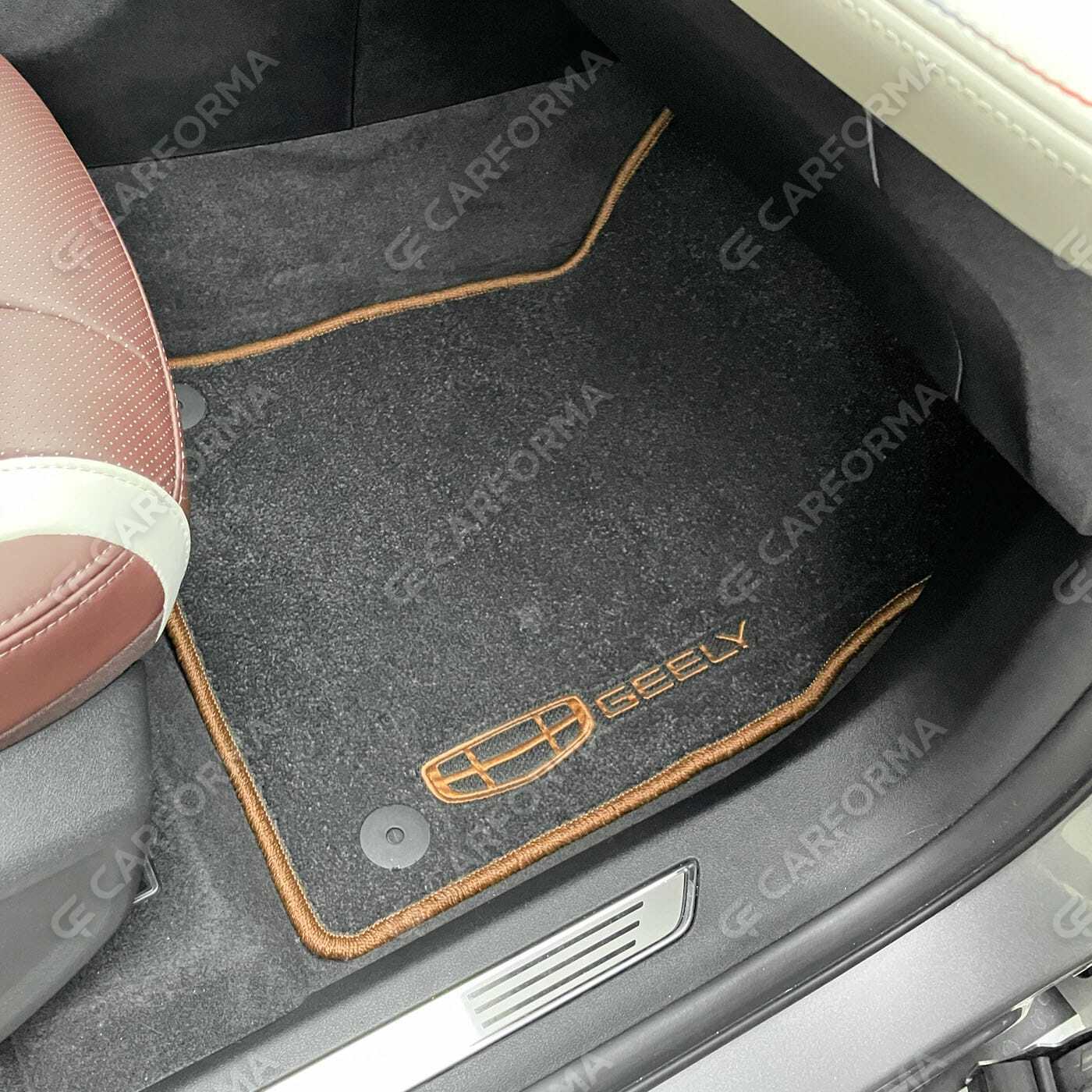 Ворсовые коврики на Geely Monjaro Гибрид 2022&nbsp;-&nbsp;2026 в Чебоксарах