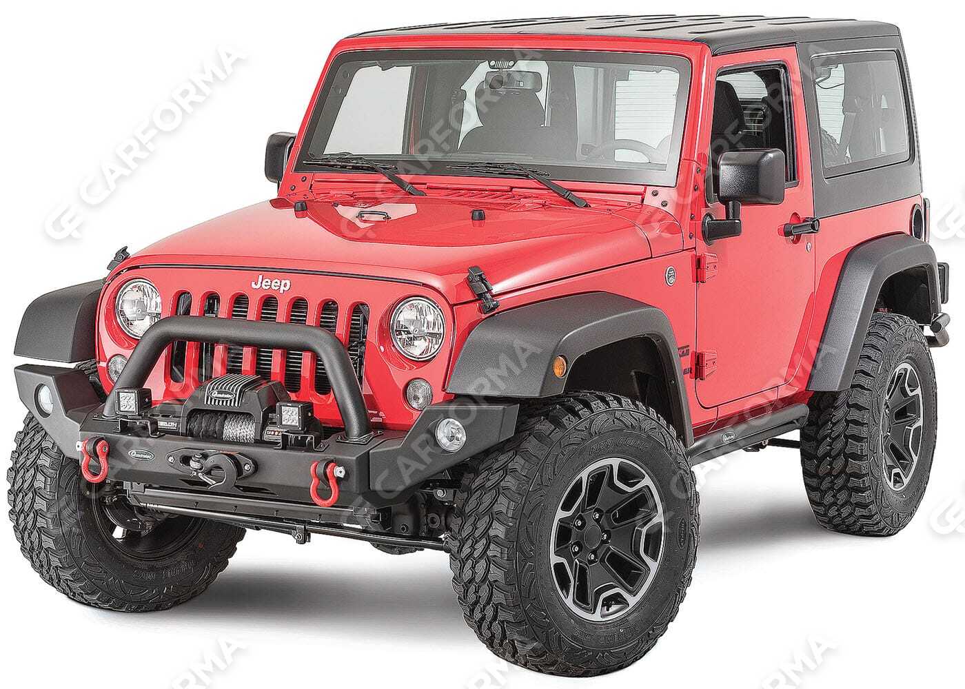 Ворсовые коврики на Jeep Wrangler (JK) 2006&nbsp;-&nbsp;2018 в Чебоксарах