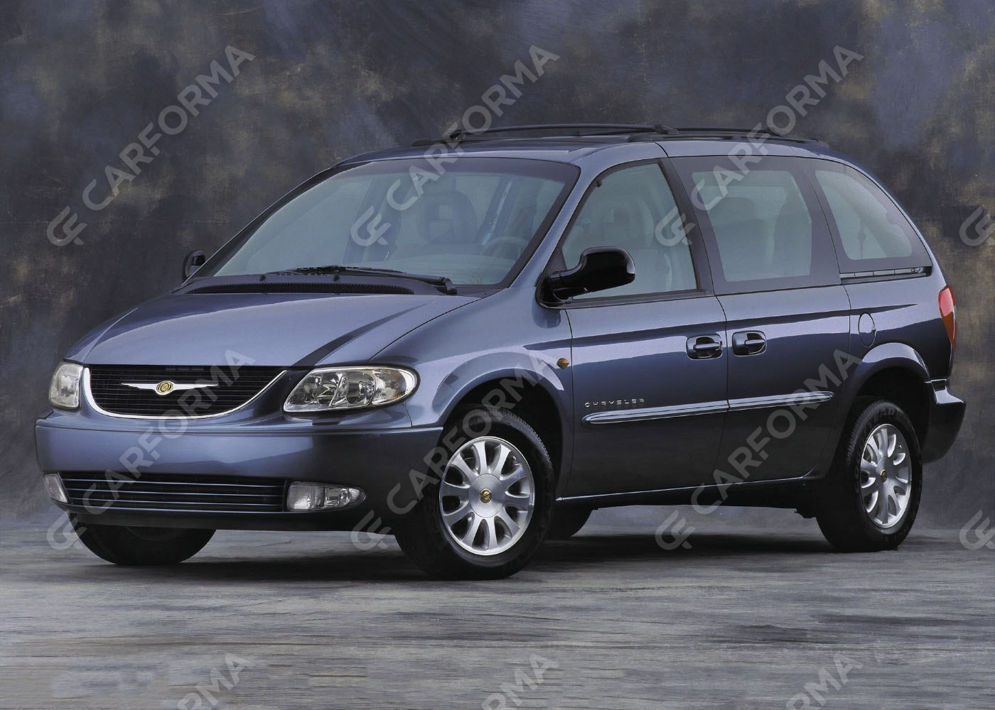 Ворсовые коврики на Chrysler Town and Country IV короткая база 2000&nbsp;-&nbsp;2007