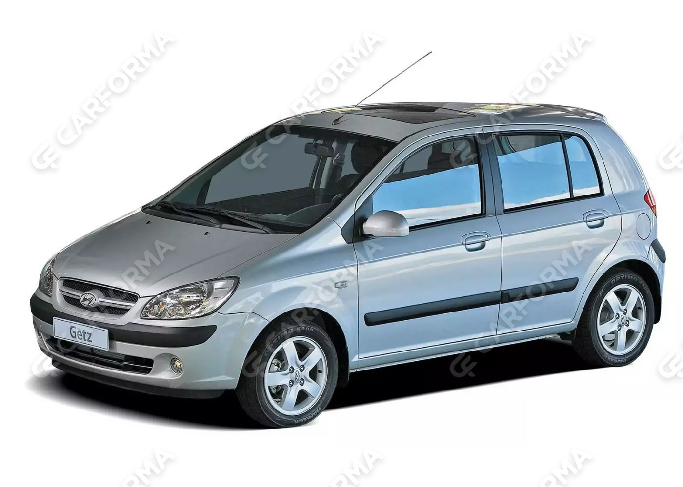 Ворсовые коврики на Hyundai Getz 2002&nbsp;-&nbsp;2011