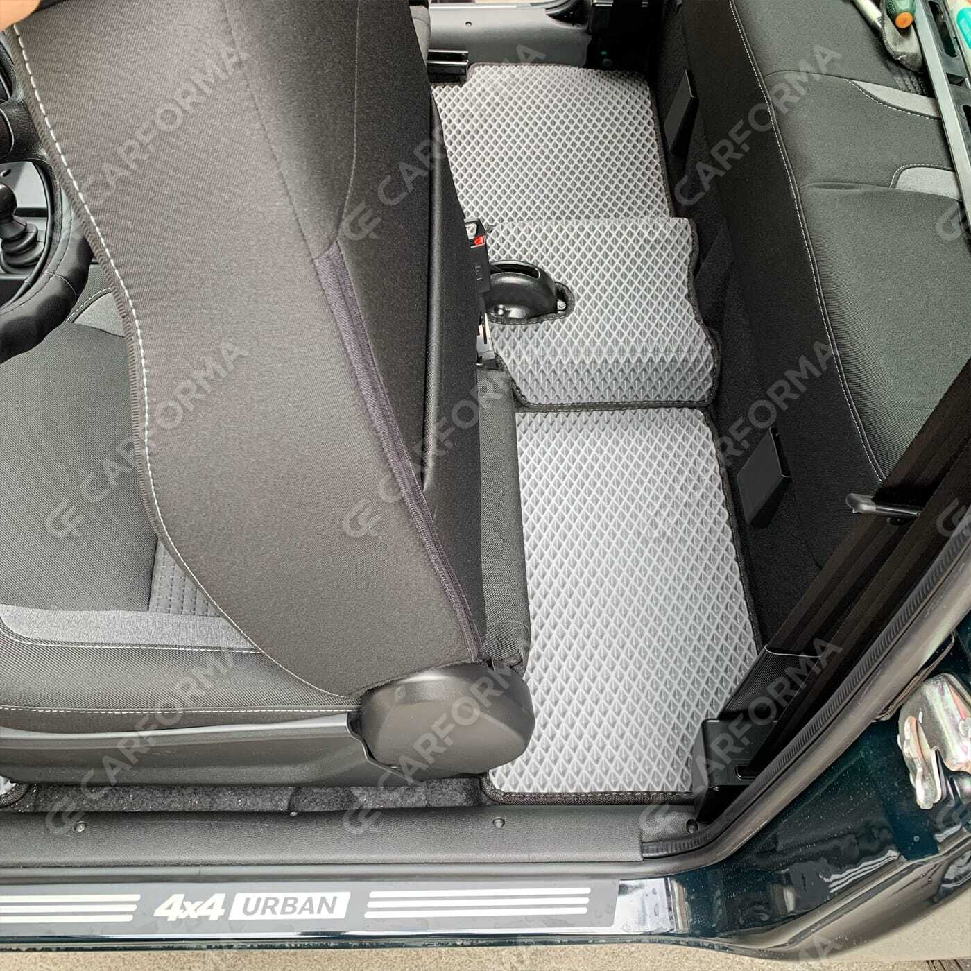 Ворсовые коврики на Lada (ВАЗ) 2121 Legend с ворсовым полом 2022&nbsp;-&nbsp;2026 в Чебоксарах