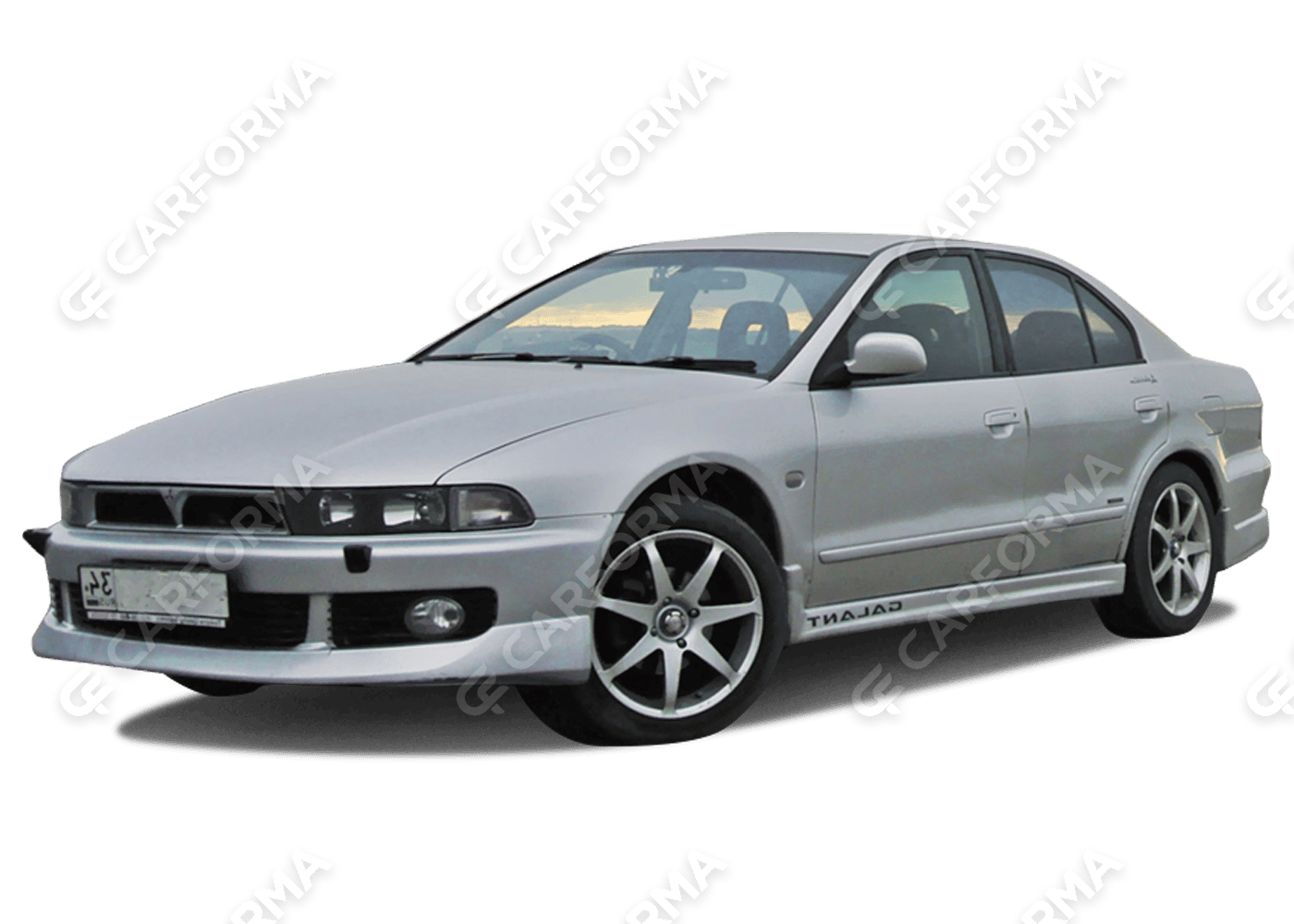 Ворсовые коврики на Mitsubishi Galant VIII 1996&nbsp;-&nbsp;2005