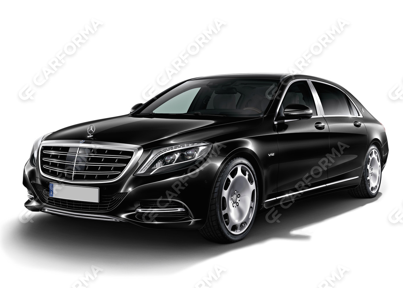 Ворсовые коврики на Mercedes S (X222) Maybach 2015&nbsp;-&nbsp;2020