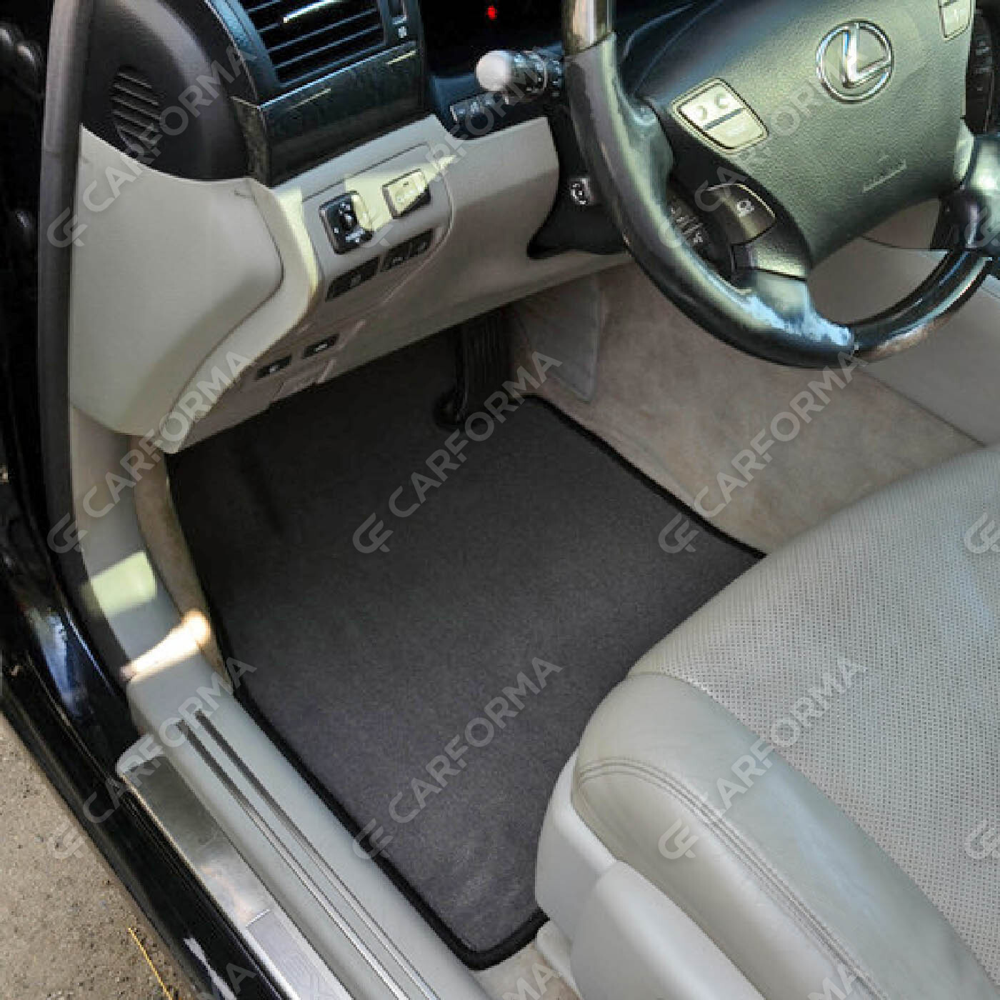 Ворсовые коврики на Lexus LS IV 2006&nbsp;-&nbsp;2017 в Чебоксарах