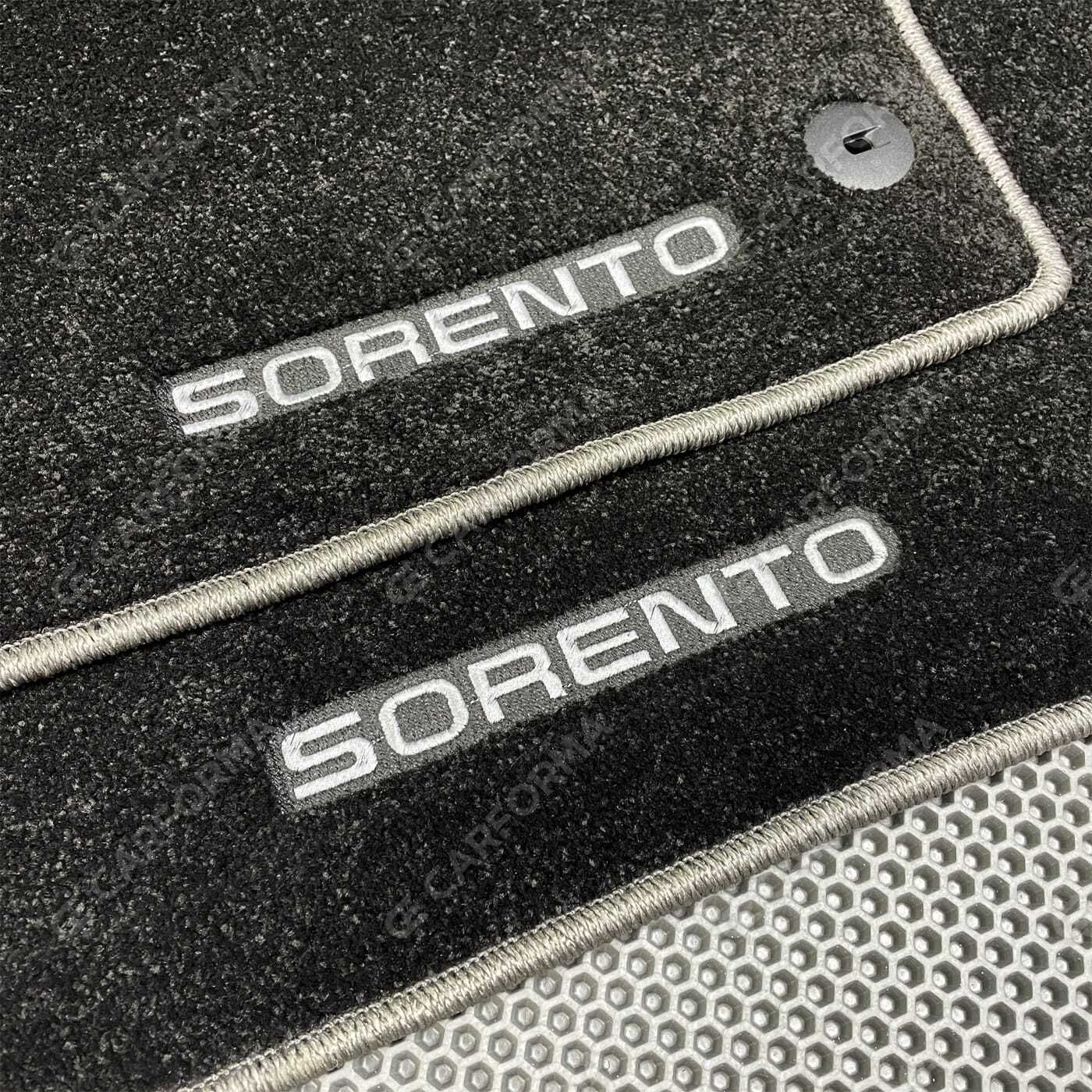 Ворсовые коврики на KIA Sorento IV 2020&nbsp;-&nbsp;2026 в Чебоксарах