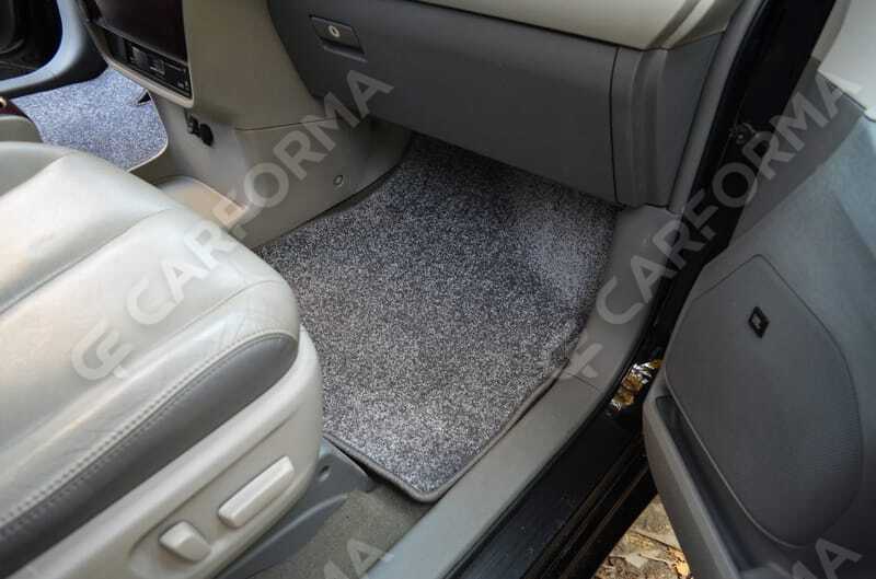 Ворсовые коврики на Toyota Sienna III 2010&nbsp;-&nbsp;2020 в Чебоксарах