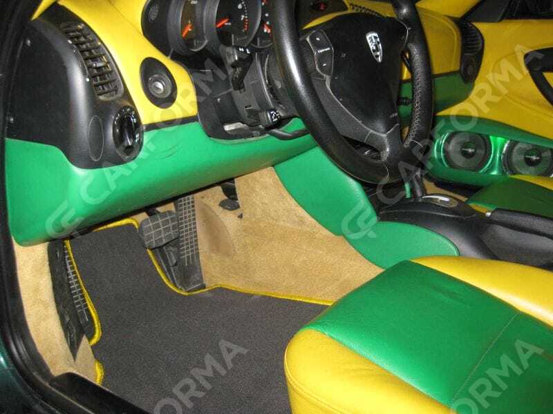 EVA коврики на Porsche Boxster (986) 1996&nbsp;-&nbsp;2004 в Чебоксарах