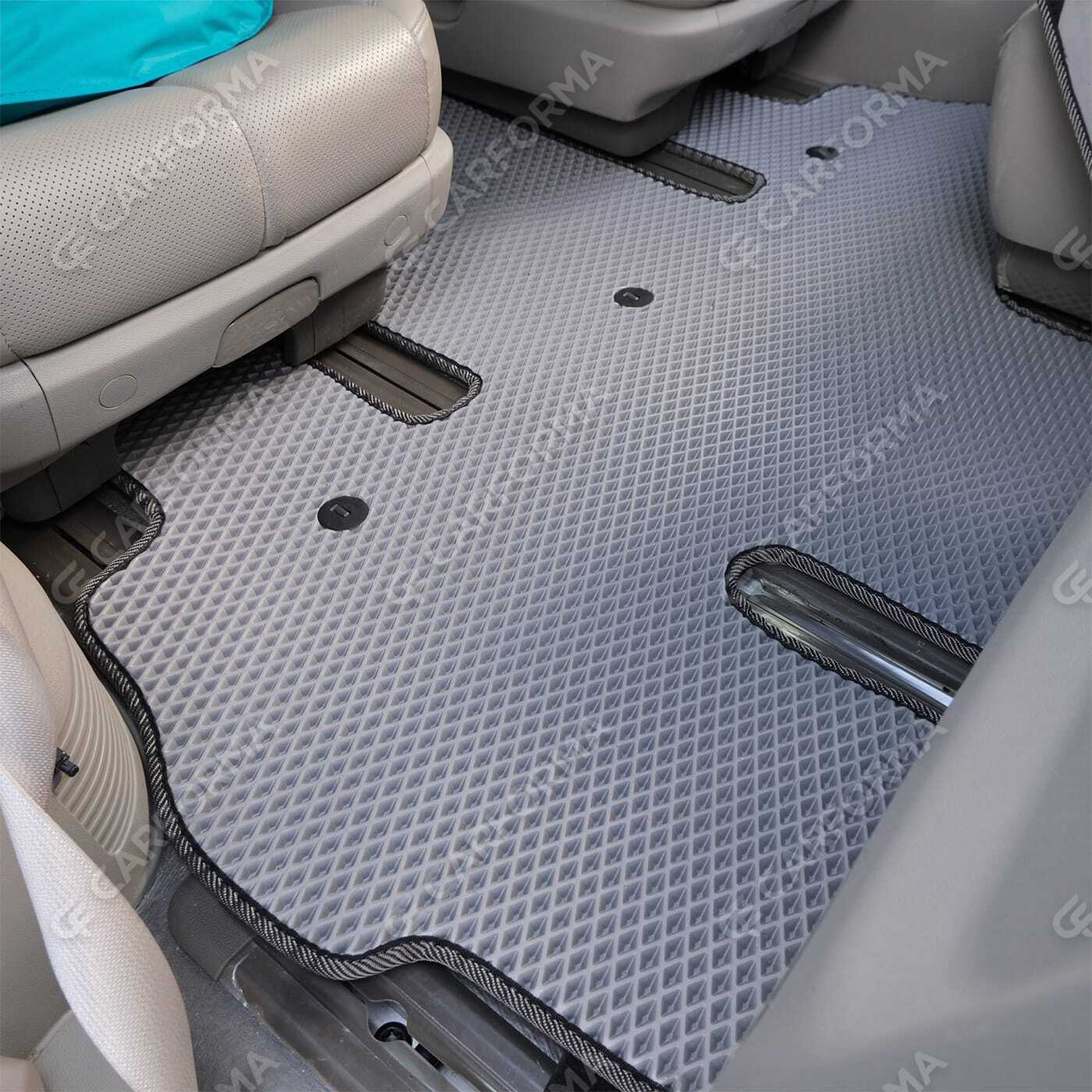 Ворсовые коврики на KIA Carnival III 9 мест и 11 мест 2014&nbsp;-&nbsp;2021 в Чебоксарах