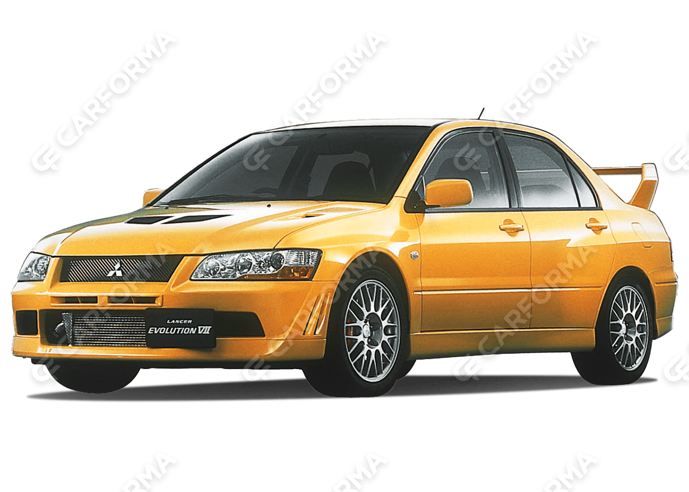 Ворсовые коврики на Mitsubishi Lancer Evolution VII 2001&nbsp;-&nbsp;2003