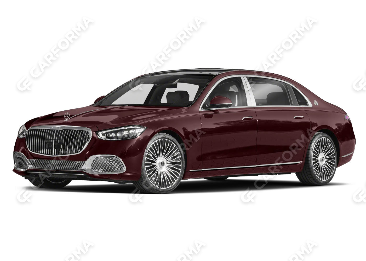 Ворсовые коврики на Mercedes S (Z223) Maybach 2020&nbsp;-&nbsp;2026