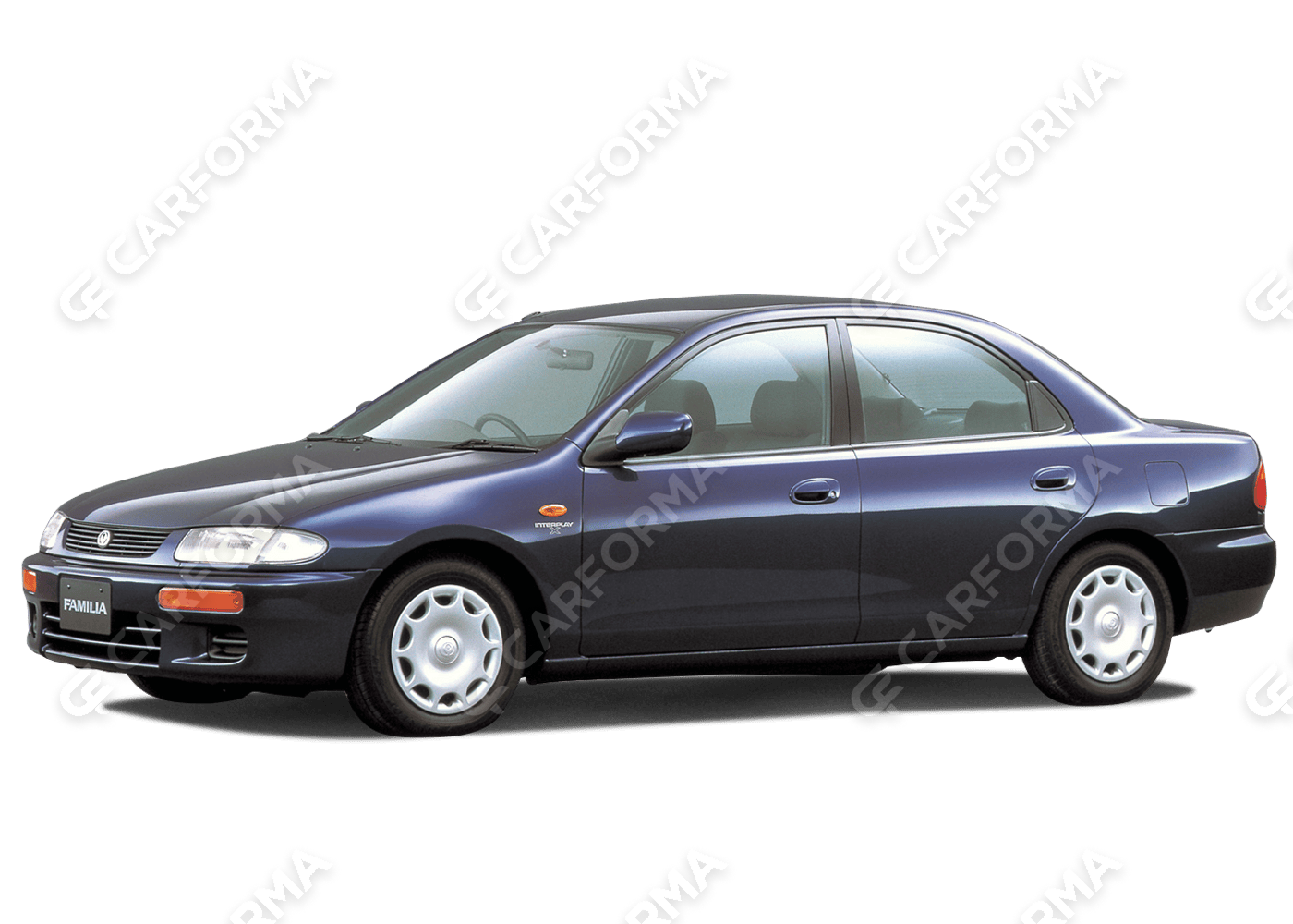 Ворсовые коврики на Mazda Familia (BH) 1994&nbsp;-&nbsp;1999