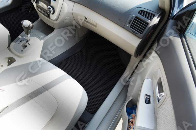 Ворсовые коврики на KIA Cerato I 2004&nbsp;-&nbsp;2008 в Чебоксарах