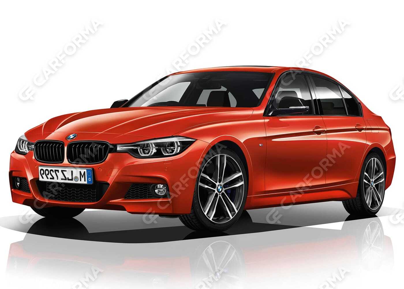 Ворсовые коврики на BMW 3 (F30/F31) 2012&nbsp;-&nbsp;2019