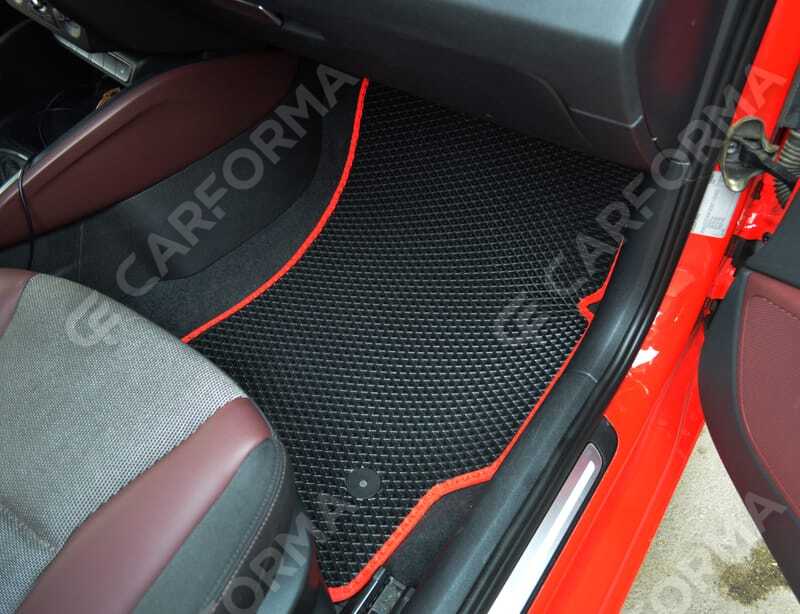 Ворсовые коврики на Audi A1 (8X) 2010&nbsp;-&nbsp;2019 в Чебоксарах