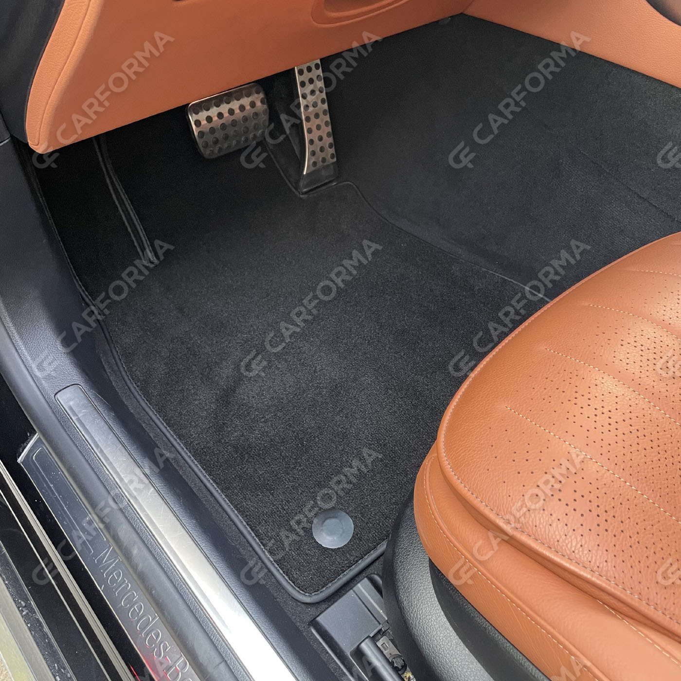 Ворсовые коврики на Mercedes S (W223, V223) 2020&nbsp;-&nbsp;2026 в Чебоксарах