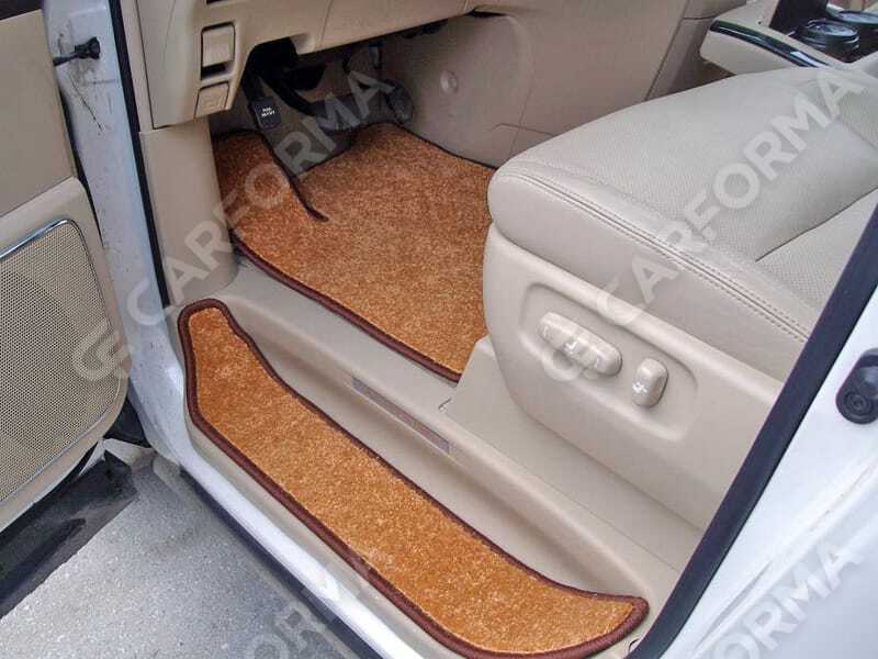 Ворсовые коврики на Toyota Alphard (H20) 2008&nbsp;-&nbsp;2015 в Чебоксарах