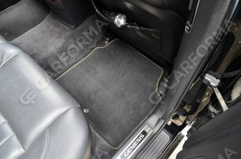 Ворсовые коврики на Hyundai Genesis I 2008&nbsp;-&nbsp;2014 в Чебоксарах