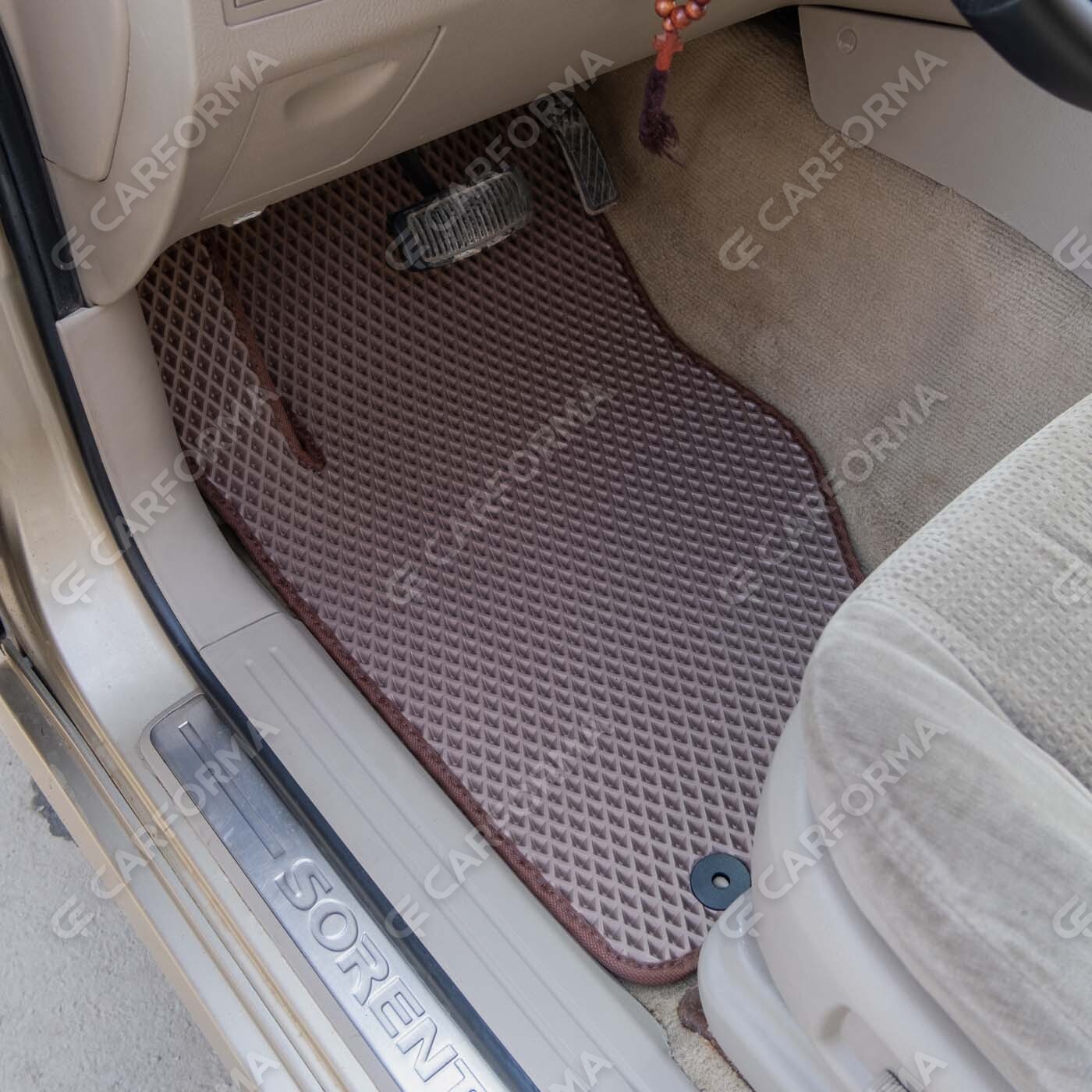 Ворсовые коврики на KIA Sorento I 2002&nbsp;-&nbsp;2009 в Чебоксарах