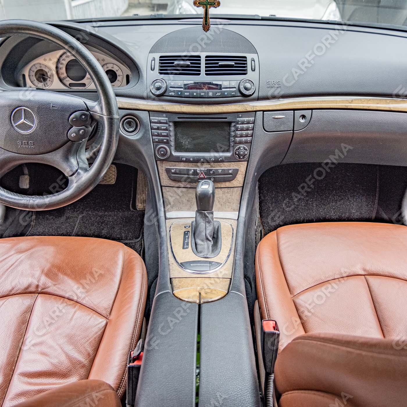 Ворсовые коврики на Mercedes E (W211) 2002&nbsp;-&nbsp;2009 в Чебоксарах