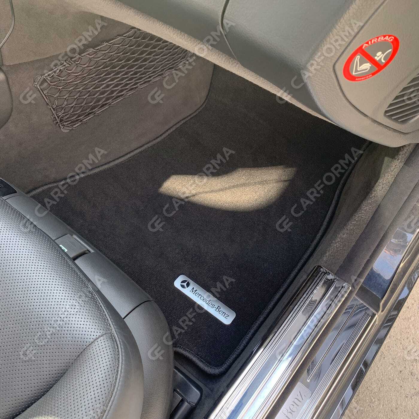 Ворсовые коврики на Mercedes S (W220) 1998&nbsp;-&nbsp;2005 в Чебоксарах