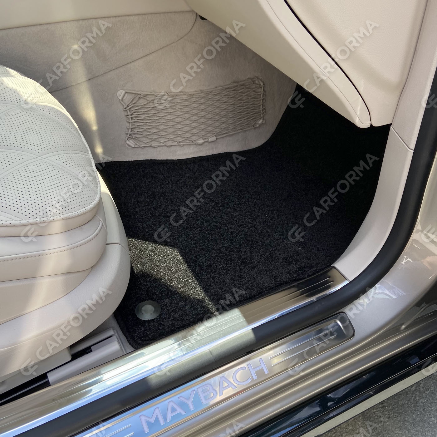 Ворсовые коврики на Mercedes S (Z223) Maybach 2020&nbsp;-&nbsp;2026 в Чебоксарах