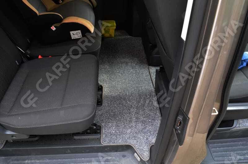 Ворсовые коврики на Volkswagen Caravelle (T6) 2015&nbsp;-&nbsp;2019 в Чебоксарах