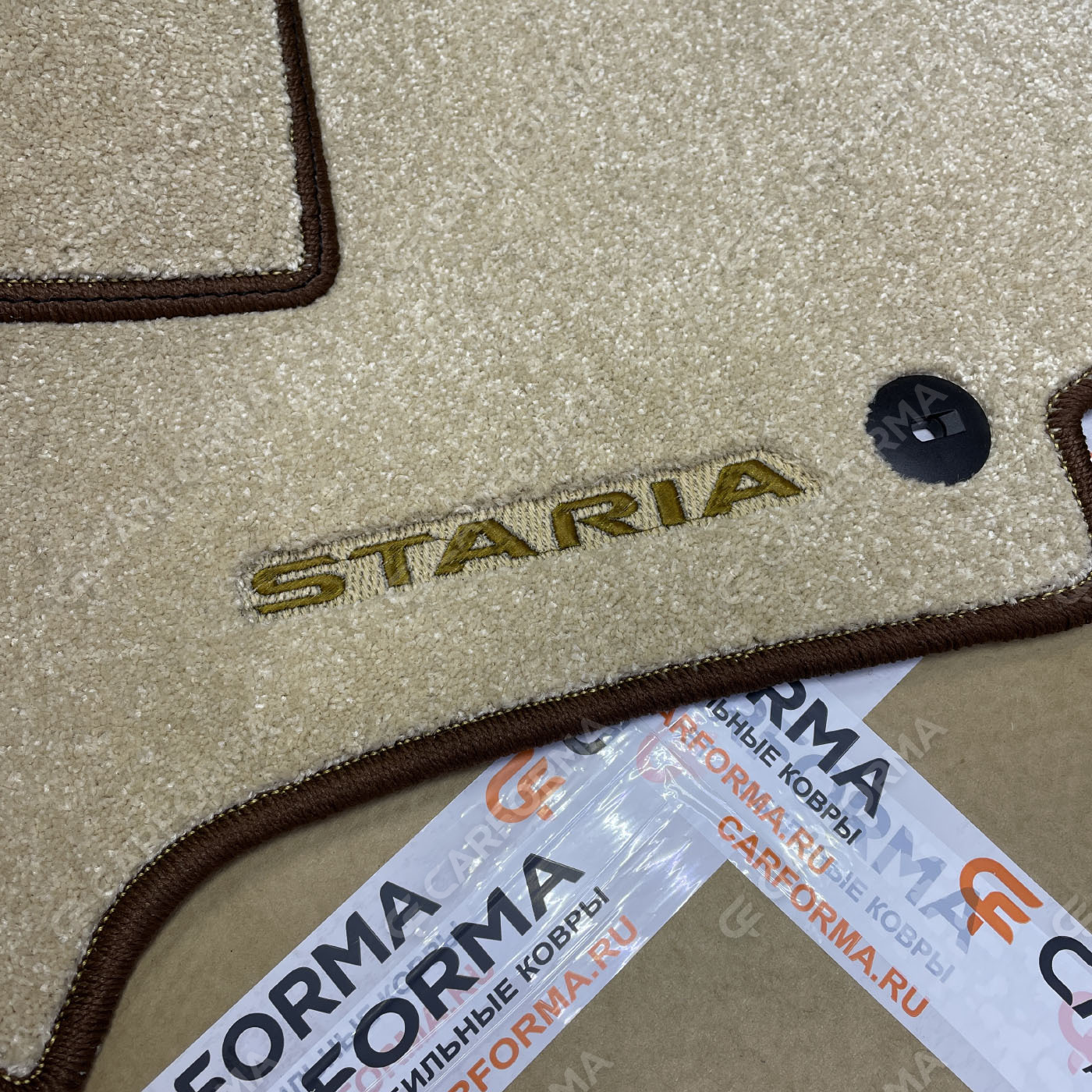 Ворсовые коврики на Hyundai Staria 9 мест 2021&nbsp;-&nbsp;2026 в Чебоксарах