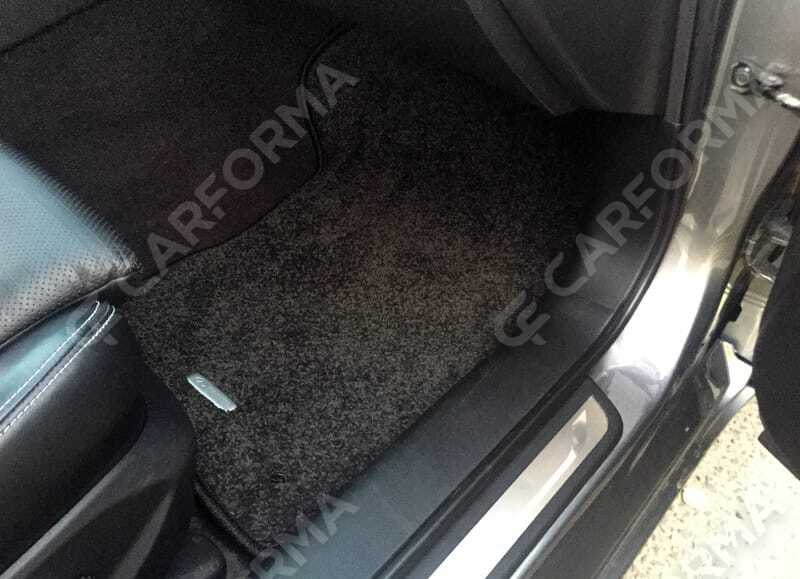 Ворсовые коврики на Infiniti Q50 2014&nbsp;-&nbsp;2024 в Чебоксарах