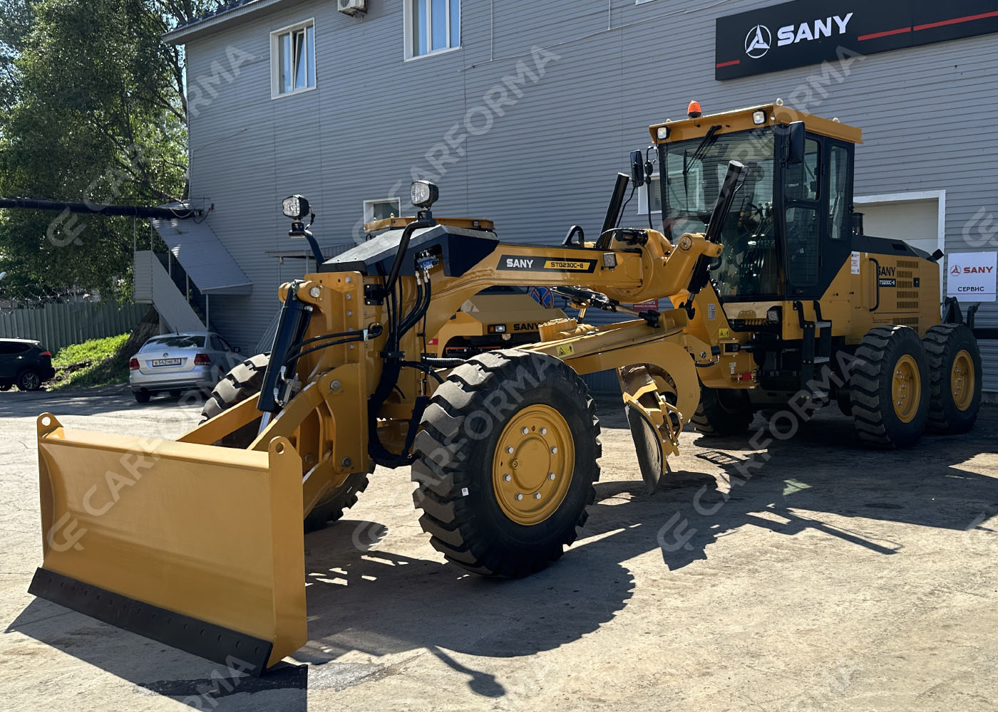 EVA коврики на Спецтехника Автогрейдер SANY STG230C 8 AWD 