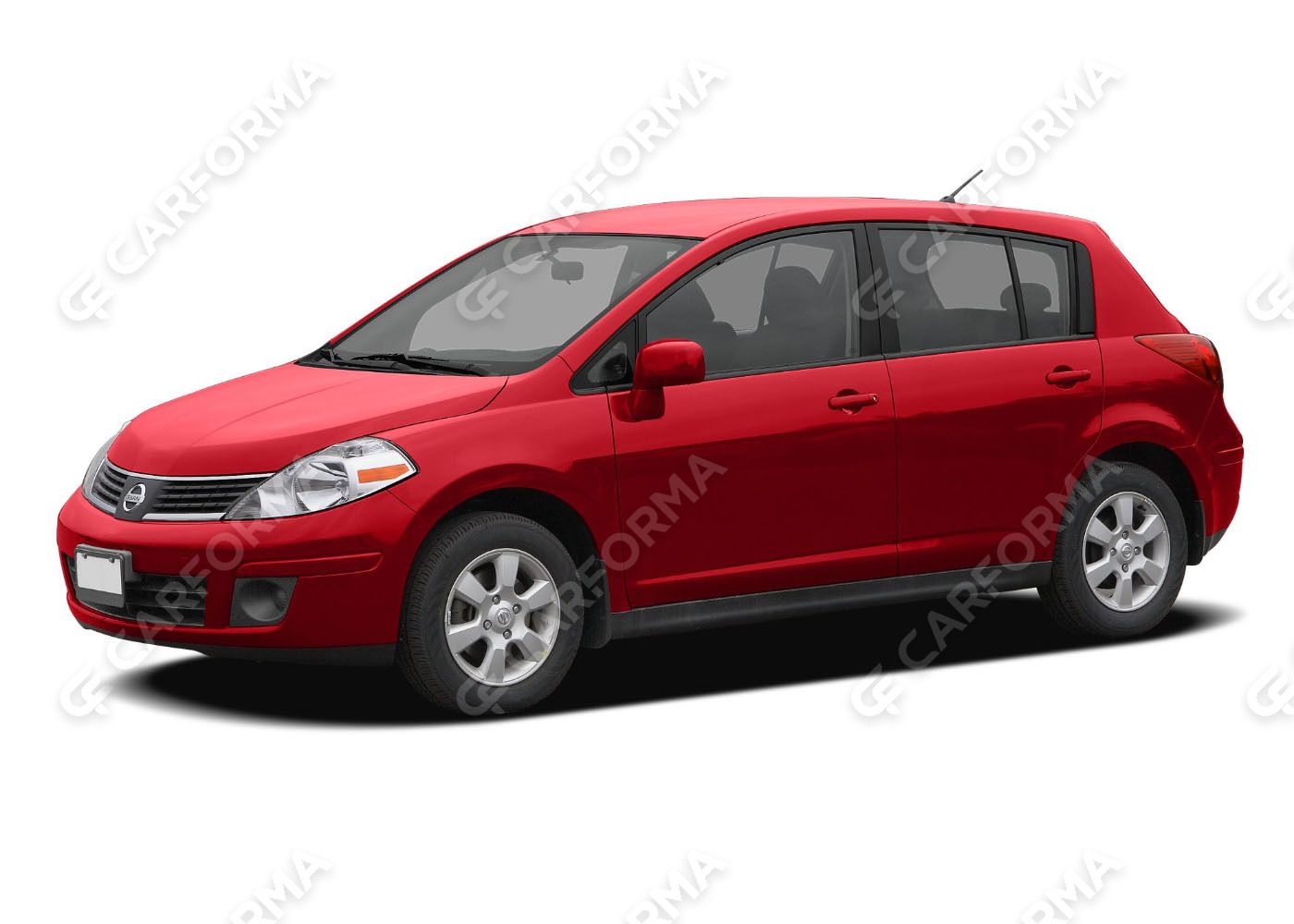 Ворсовые коврики на Nissan Tiida (C11) 2004&nbsp;-&nbsp;2014 в Чебоксарах