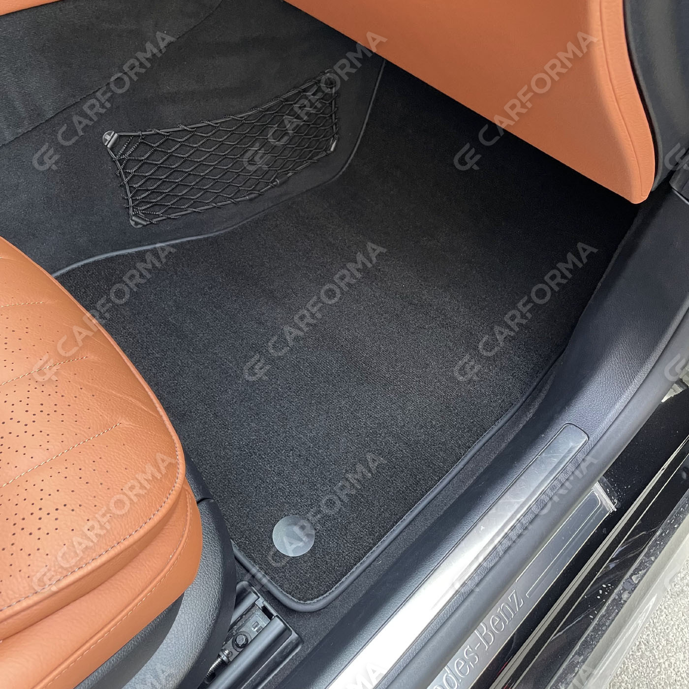 Ворсовые коврики на Mercedes S (W223, V223) 2020&nbsp;-&nbsp;2026 в Чебоксарах