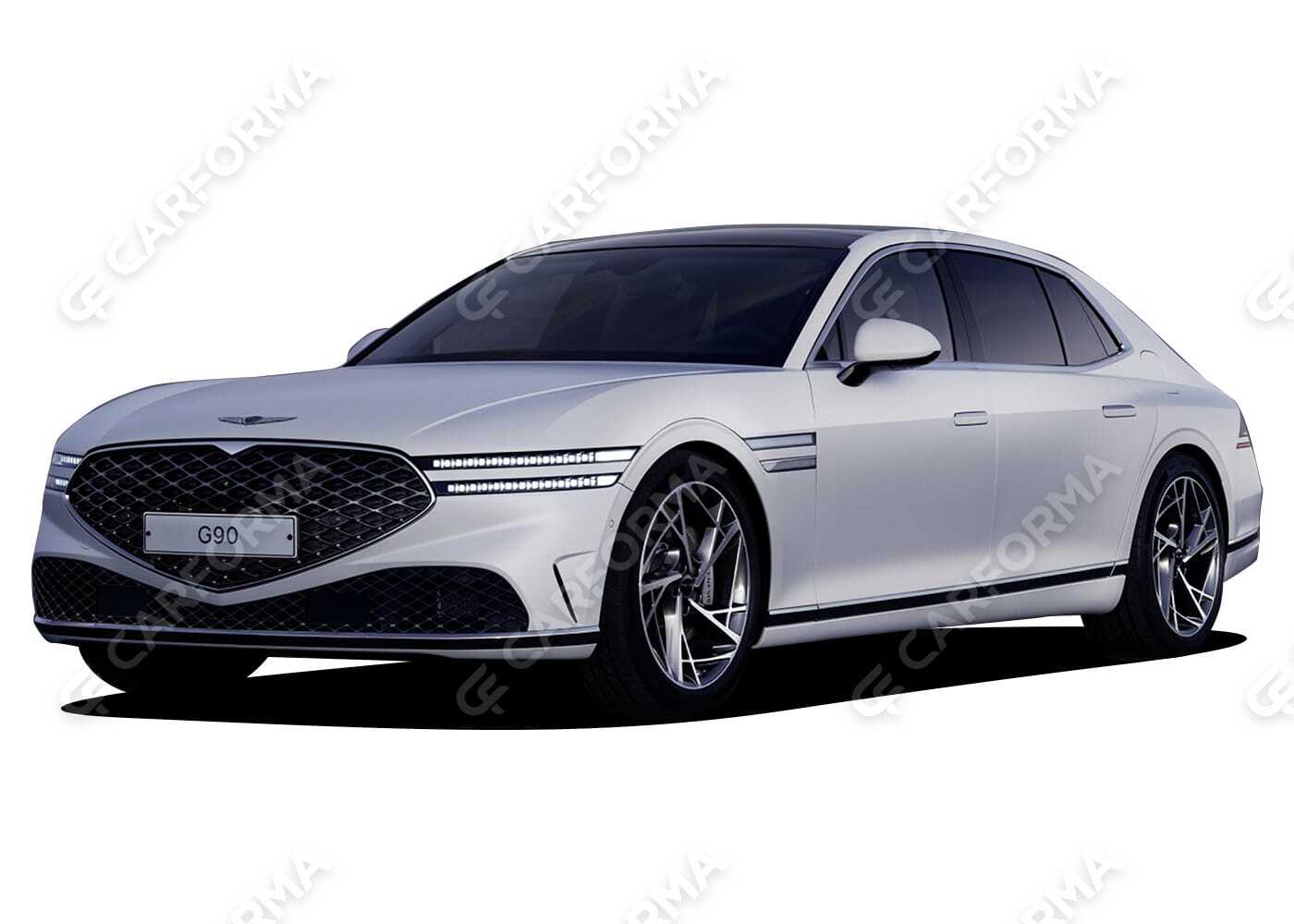 Ворсовые коврики на Genesis G90 II 2021&nbsp;-&nbsp;2026