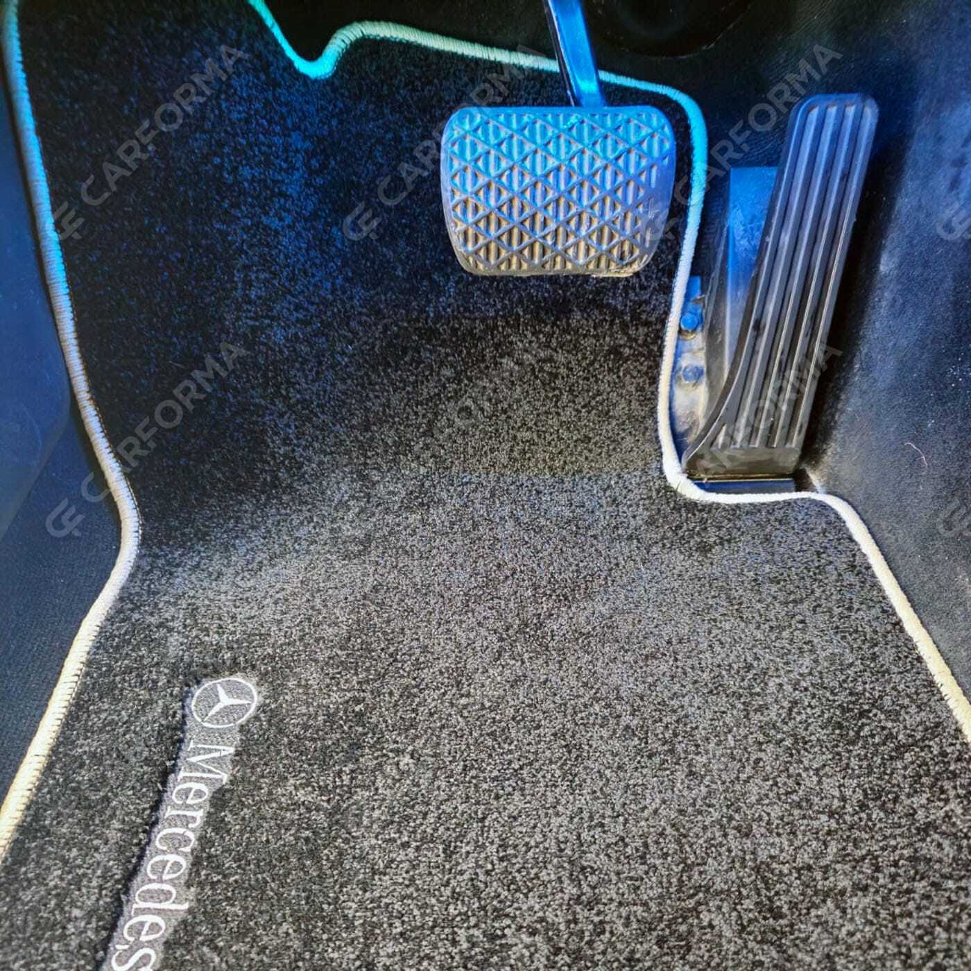Ворсовые коврики на Mercedes C (W204) 2007&nbsp;-&nbsp;2015 в Чебоксарах