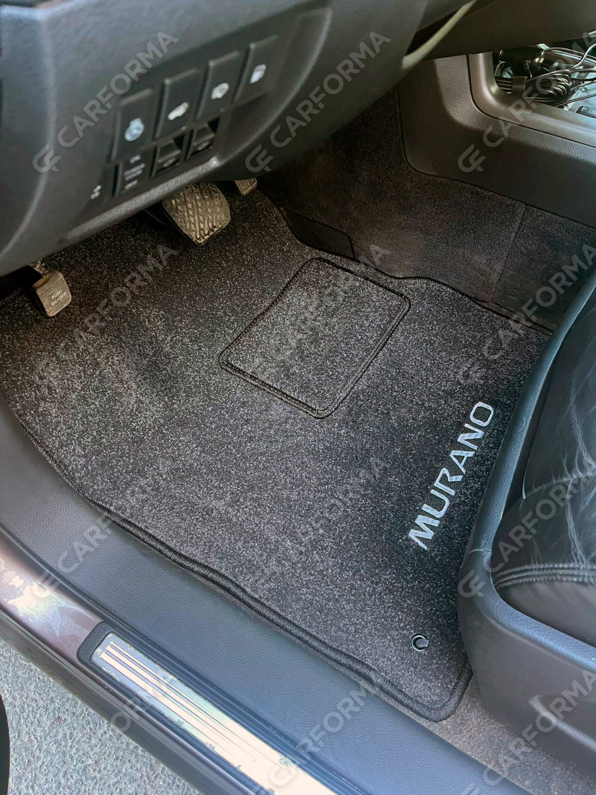 Ворсовые коврики на Nissan Murano (Z51) 2007&nbsp;-&nbsp;2016 в Чебоксарах