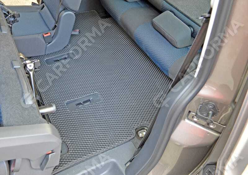 Ворсовые коврики на Volkswagen Caddy (2K) 2003&nbsp;-&nbsp;2020 в Чебоксарах