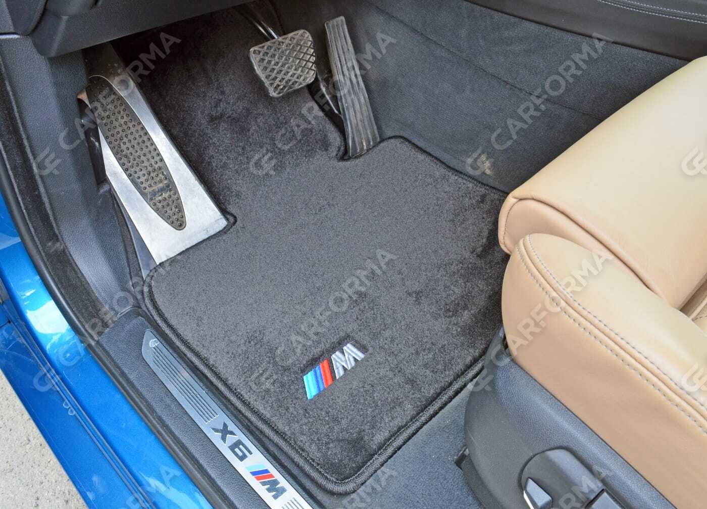 Ворсовые коврики на BMW X6 (F16) 2014&nbsp;-&nbsp;2019 в Чебоксарах